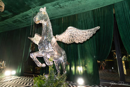 Photo-op — Sangeet decor — Alila Diwa Goa